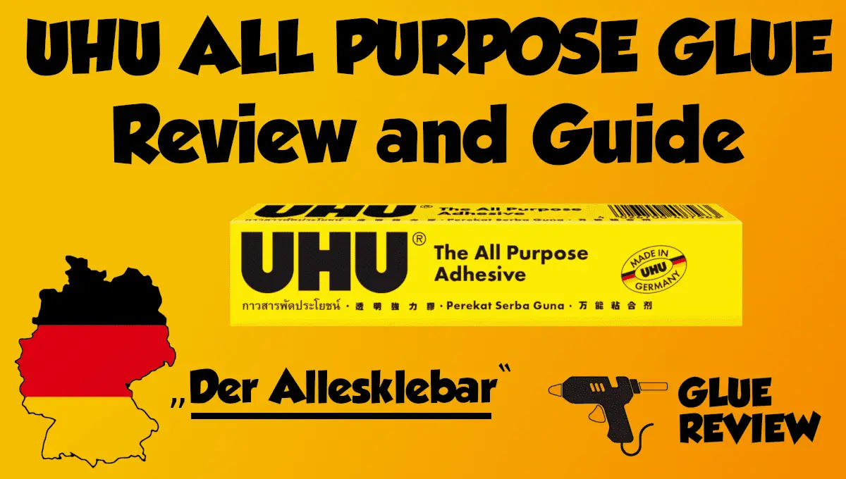 UHU ALL PURPOSE GLUE 20ml BOX EXTRA STRONG CLEAR ADHESIVE [PACK OF 2 TUBES]