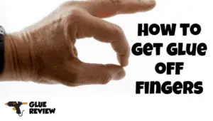 how to get super glue off your fingers